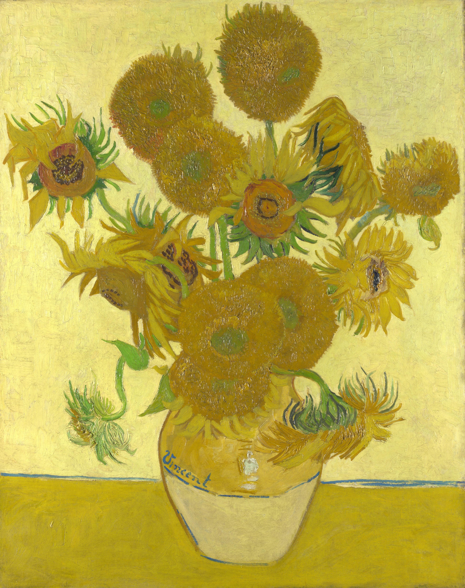 Sunflowers by Vincent van Gogh - Classic Canvas Print
