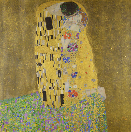 The Kiss by Gustav Klimt — Classic Canvas Print