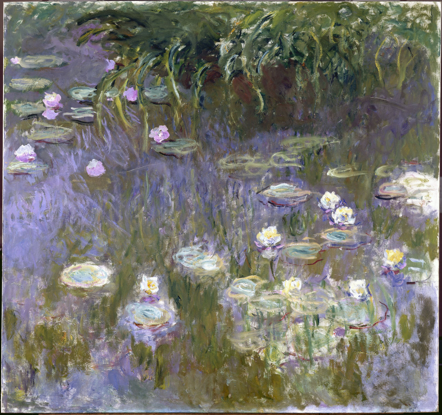 Water Lilies by Monet — Classic Canvas Print