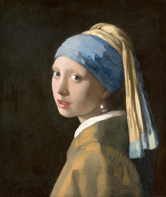 Girl with a Pearl Earring by Vermeer — Canvas Print